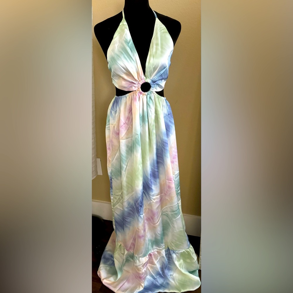 Pastel colored dress by Fiestar